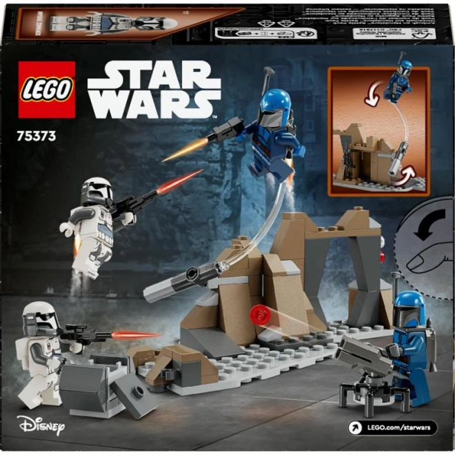 LEGO Star Wars 75373 Ensemble de Bataille Embuscade sur Mandalore