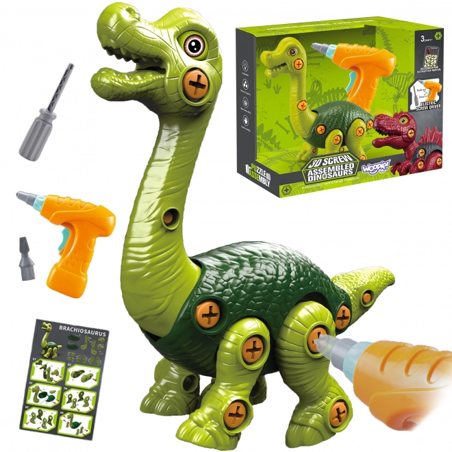 Dinosaures à Assembler WOOPIE avec une Perceuse