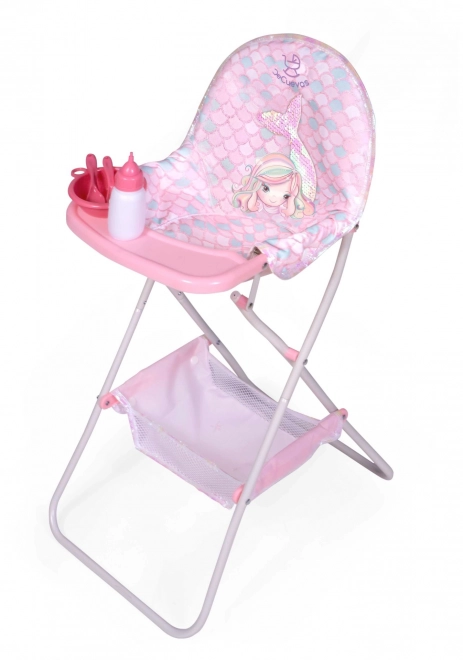 DeCuevas 53241 Chaise haute pliante pour poupées avec accessoires Ocean Fantasy 2021