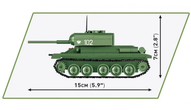 COBI 2716 II WW T-34-85, 1:48, 286 k