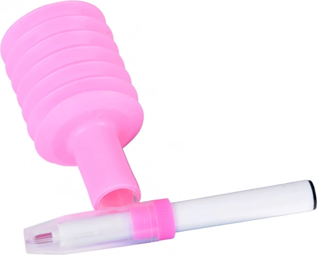 Effet aérographe facile grâce à la pompe manuelle