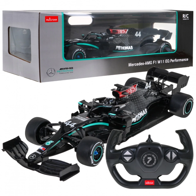 Modèle RC Rastar Formule 1 Mercedes-AMG F1 W11 EQ Performance 1:12 télécommandé