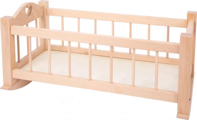 Petite berceau en bois naturel pour poupées Small Foot