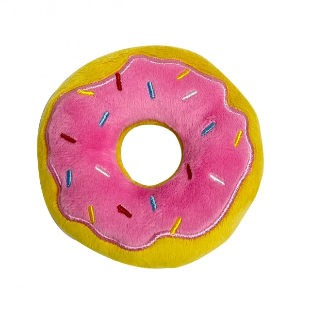 Panier en peluche magique pour enfants avec pâtisseries