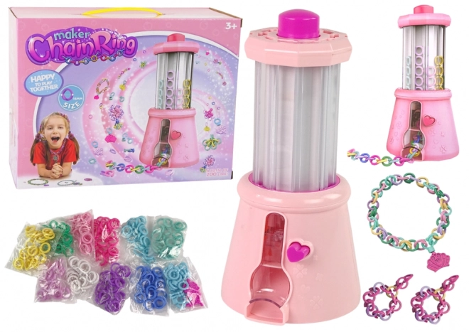 Machine de fabrication de bracelets et bijoux pour enfants