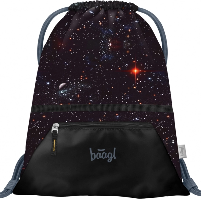 Ensemble scolaire BAAGL : Zippy Plus Pixel Space - cartable, trousse, sac