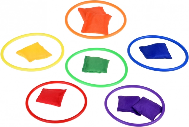 Set de jeu Quilles, Cerceaux et Sacs pour enfants