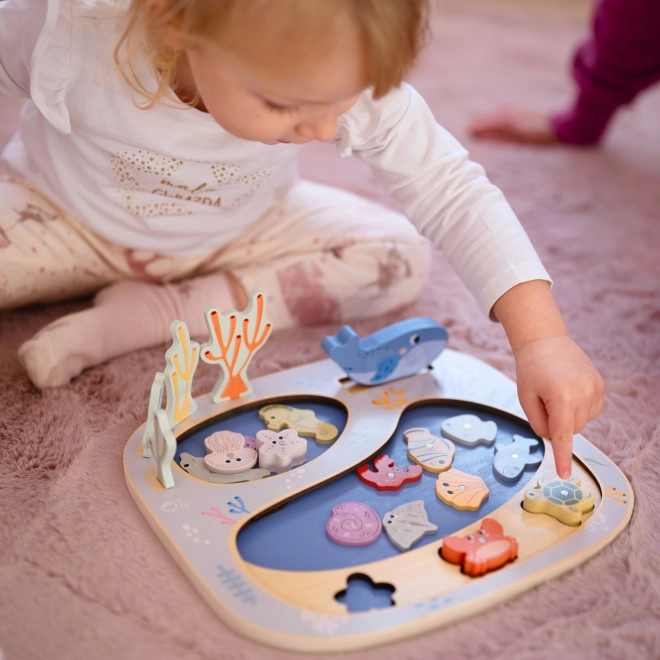 Jouet de pêche Tooky Toy Montessori