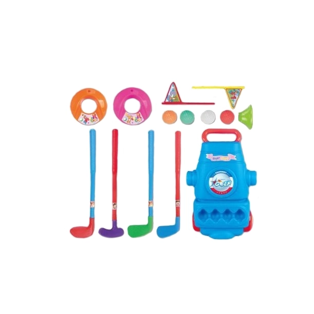 Ensemble de golf pour enfants avec support à roulettes Woopie