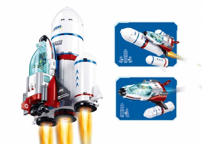 Sluban Espace M38-B1199 Centre de lancement de navette spatiale