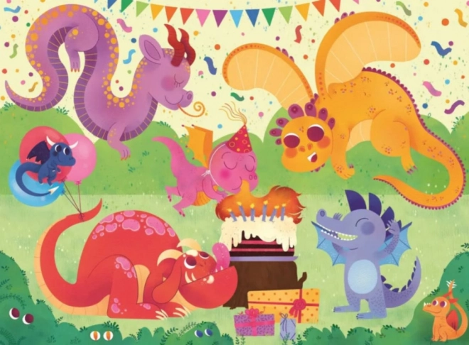 Puzzle magique Water Magic : Dragons 15 pièces