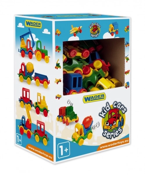Voitures miniatures Auto Kid en plastique 10cm Wader - 1 pièce
