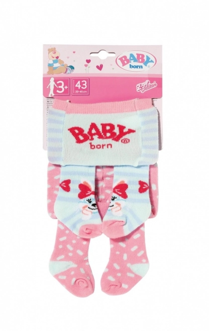 Collants Baby Born 2-pak