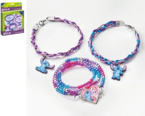 Kit créatif pour fabriquer des bracelets motif Stitch