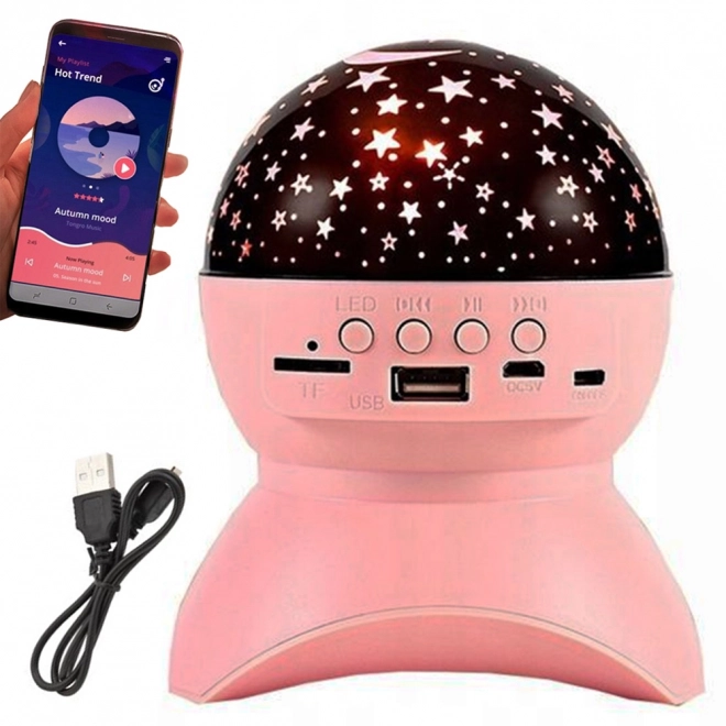 Projecteur d'étoiles et haut-parleur Bluetooth