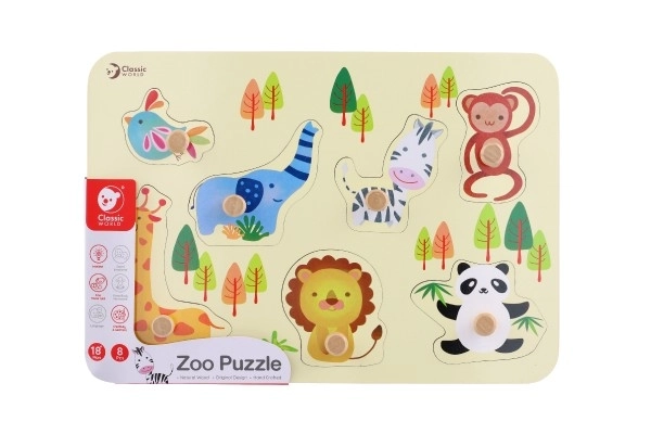 Puzzle en bois - zoo