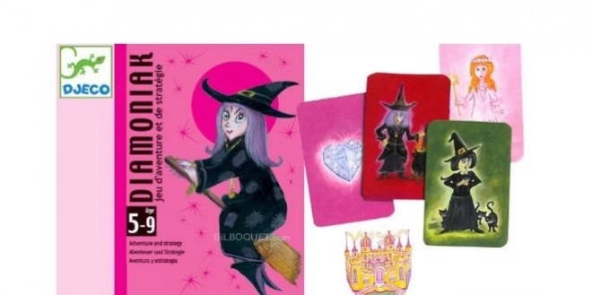 Jeu de cartes de sorcières DJECO