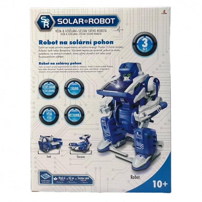 Robot à énergie solaire 3 en 1