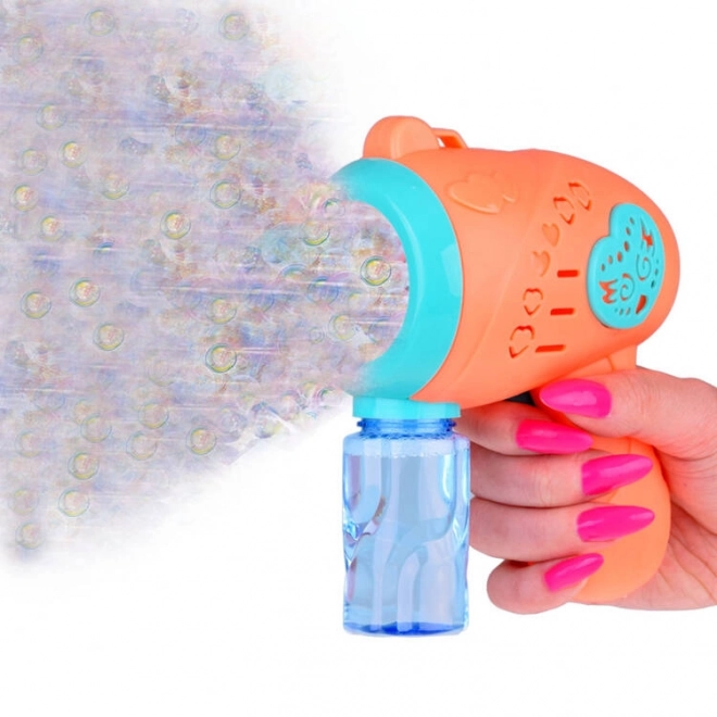 Pistolet à bulles coloré pour enfants