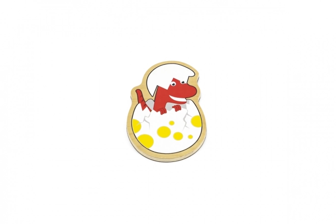 Magnets en bois 20 pcs - dinosaures