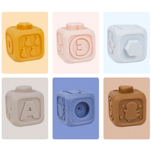 Blocs sensoriels doux - 13 pcs. Kruzzel 24812