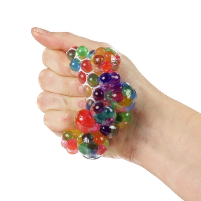 Balle anti-stress avec remplissage de billes