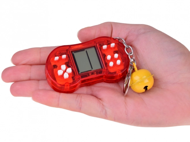 Pendentif de clé Little Bell Console - Jeux de voyage RÉTRO pour enfants GR0688