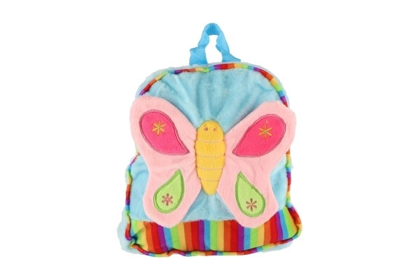 Sac à dos en peluche Papillon pour filles
