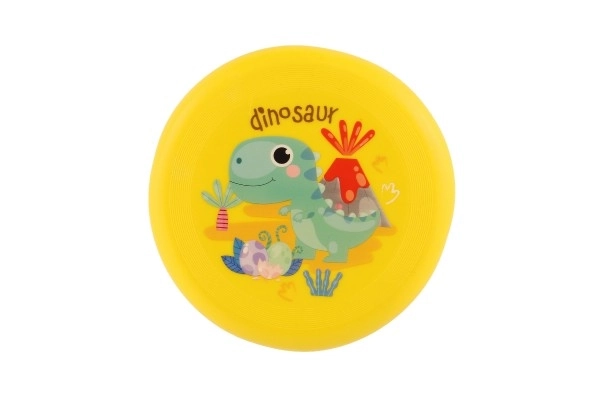 Disque volant/lancé en caoutchouc 18cm