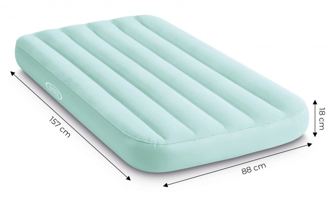 Matelas gonflable pour enfants 157x88x18 cm bleu INTEX 66803