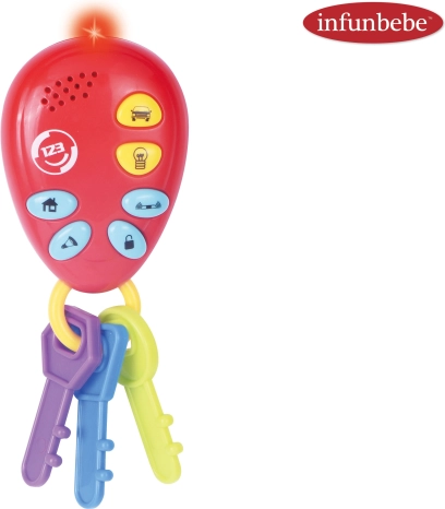 Clés de voiture interactives pour enfants Infunbebe