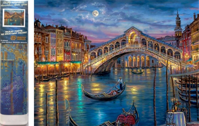 Kit de peinture diamant - Venise la nuit