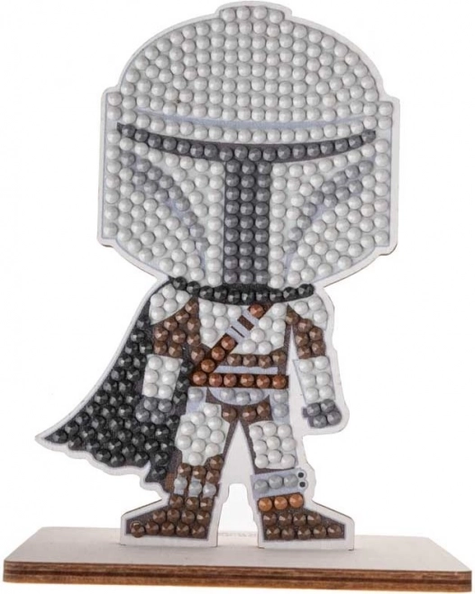 peinture diamant Crystal Art Buddies Star Wars: The Mandalorian – figurine décorative autonome