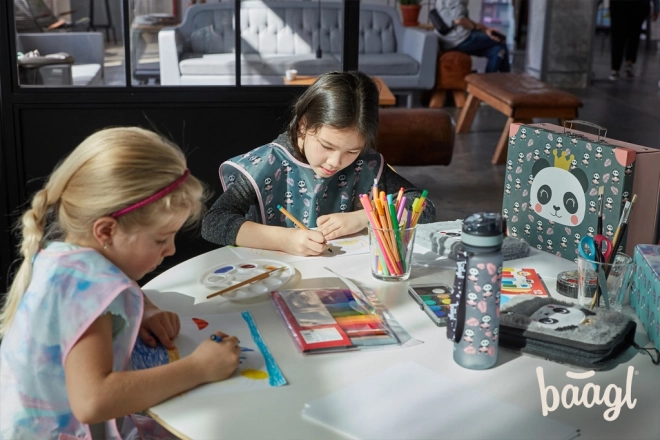 Tablier pour enfants avec motif de panda