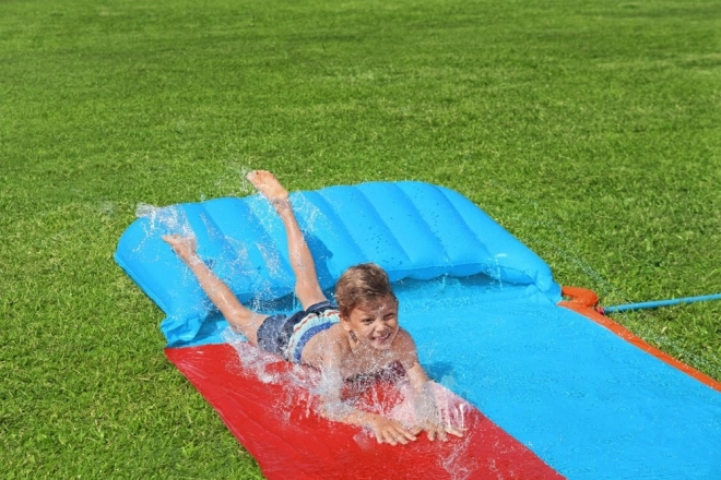 Toboggan aquatique Tsunami Double Slide 4,88m