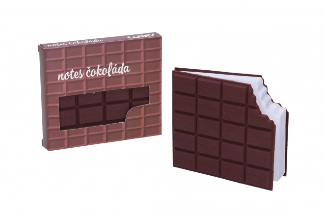Carnet non ligné 8,5x10 cm - Chocolat