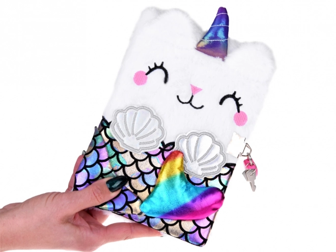 Journal mystère Chat Licorne Sirène