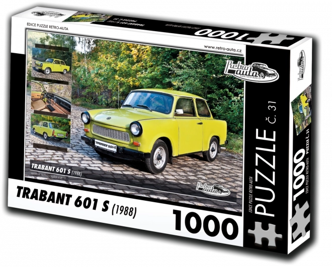 Puzzle RETRO-AUTA Trabant 601 S 1988 1000 pièces