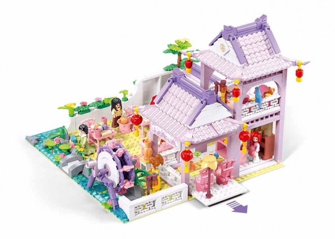 Sluban Rêve de Filles M38-B1078 Salon de thé avec jardin ornemental