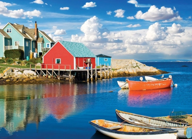 Puzzle EUROGRAPHICS Peggy's Cove, Nouvelle-Écosse – 1000 pièces