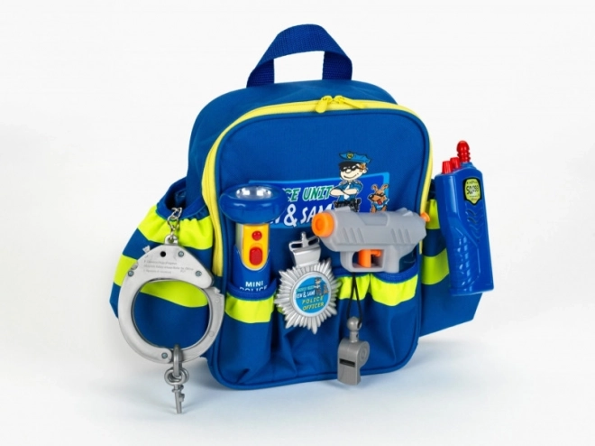 Sac à dos de police avec accessoires
