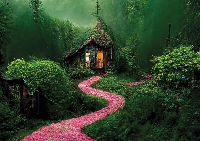 puzzle Forêt profonde 1000 pièces