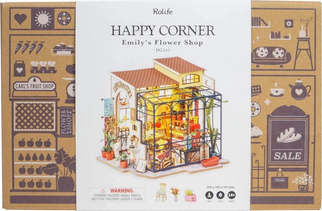 Fleuriste Emily - Maison miniature DIY