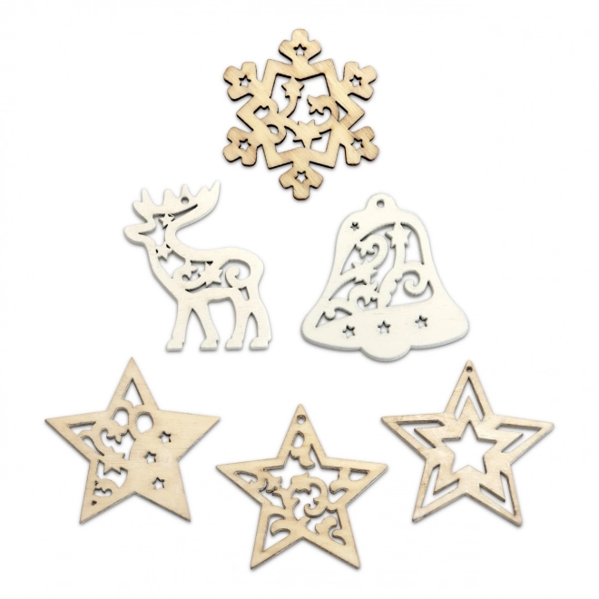 Ensemble de décorations de Noël en bois Small Foot