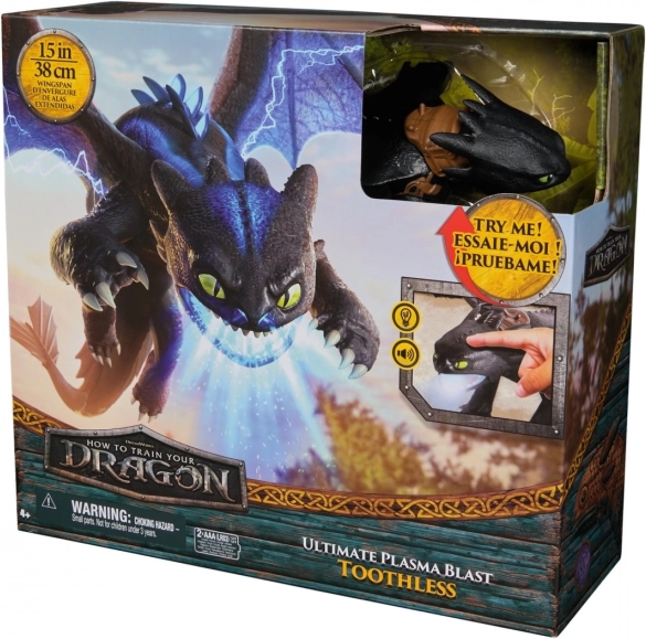 Comment dresser votre dragon Krokmou avec effets sonores et lumineux