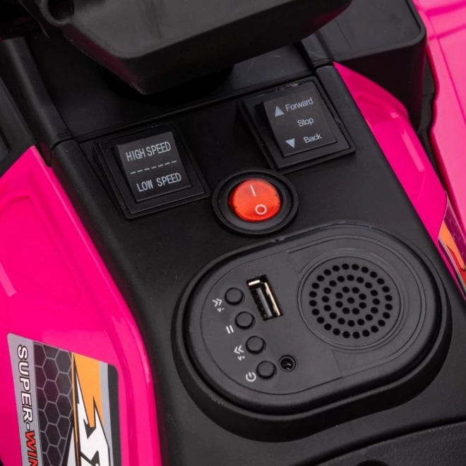 Quad rose électrique JC915