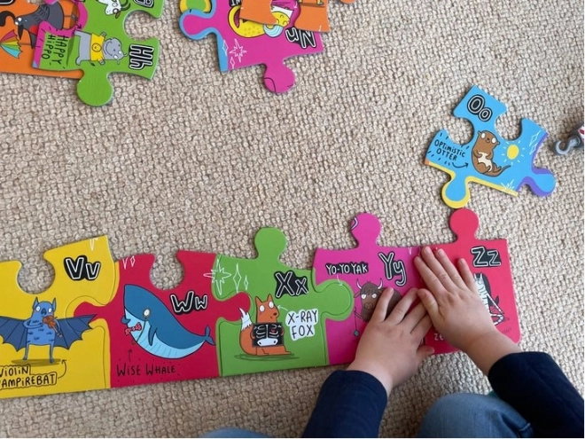 Gibsons grands puzzles de sol alphabet original pour enfants