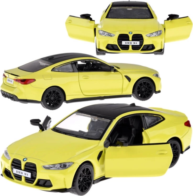 Modèle en métal BMW M4 1:32 avec sons et lumières