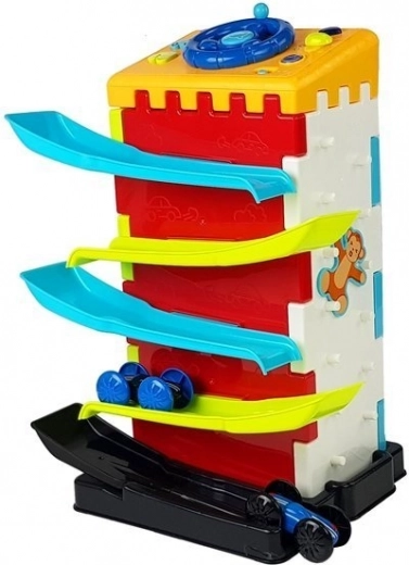 Piste d’obstacles pour petites voitures