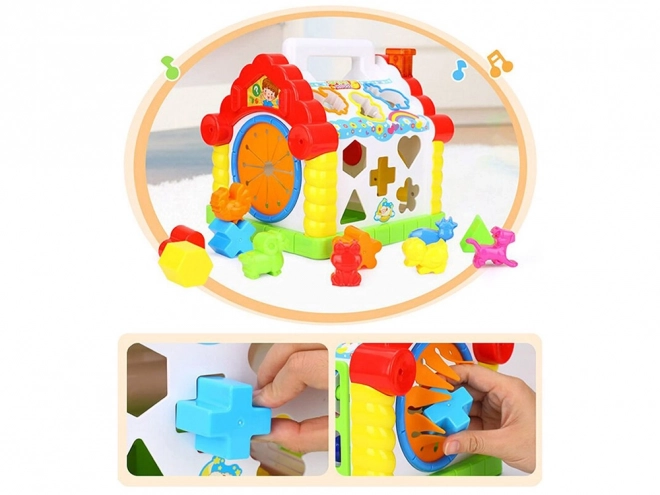 Maison éducative interactive pour enfants